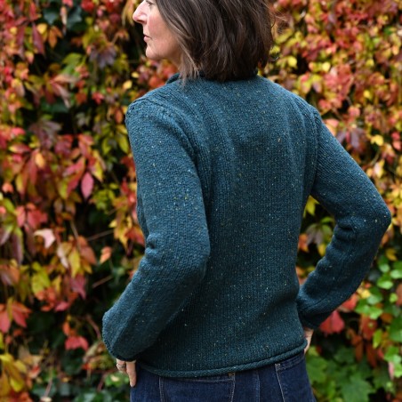 Der Rollbündchen Pullover MAIREAD M. ist ein echter Klassiker von FISHERMAN OUT OF IRELAND