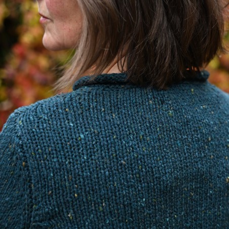 Der Rollbündchen Pullover MAIREAD M. ist ein echter Klassiker von FISHERMAN OUT OF IRELAND